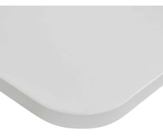 Spacetronik Universalus stalviršis, 158x80x1,8 cm, baltas