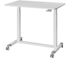 Spacetronik Reguliuojamas stalelis ant ratukų Buddy 04 baltas SPR-BU