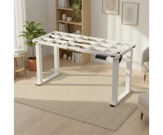 Spacetronik SPE426 elektrinio stalo rėmas, baltas