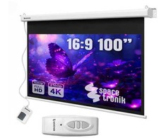 Spacetronik Elektrinė Ekran Projekcyjny PEV E02-100G-169 10