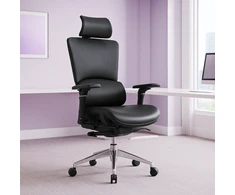Spacetronik Ergonomiška 6D EGAN juoda pasukama biuro kėdė