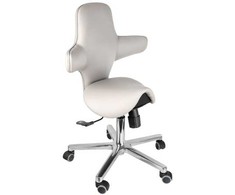 Spacetronik Ergonominis reguliuojamas hokeris SELLA 4 baltas SPC-SE