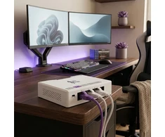 Spacetronik Ethernet PoE prailgintuvas 3x SP-EPOEF32