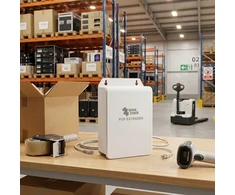 Spacetronik Ethernet PoE prailgintuvas, atsparus vandeniui, 3x SP-EPOEFW32