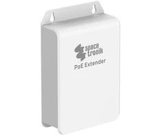Spacetronik Ethernet PoE prailgintuvas, atsparus vandeniui, 3x SP-EPOEGW32