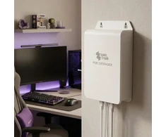 Spacetronik Ethernet PoE prailgintuvas, atsparus vandeniui, 3x SP-EPOEGW32
