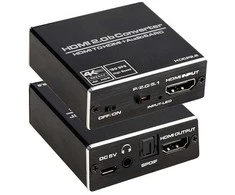 Spacetronik HDMI-HDMI + garso ištraukiklis SPDIF ARC SPH-AE06