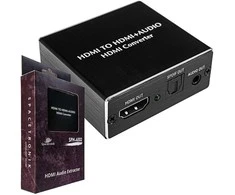 Spacetronik Ištraukiklis HDMI-HDMI + garso SPDIF/Jack3.5 SPH-AE02