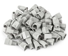 Spacetronik Guminis gaubtas RJ-45 kištuko CC-RJ45_1LG 50 vnt