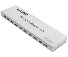 Spacetronik HDMI skirstytuvas 1x8 SPH-RS108_V46 4K 60Hz CEC