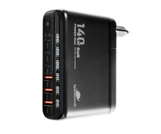 Spacetronik Įkrovimo stotelė 140W GaN SR103 LED 6 USB PD+QC3.0