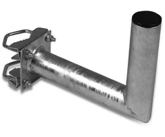 Spacetronik Išlenktas balkono stovas L-30cm iš 48mm vamzdžio