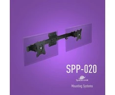 Spacetronik Išplėtimo laikiklis 2 VESA SPP-020B monitoriams