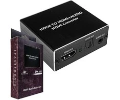 Spacetronik Ištraukiklis HDMI-HDMI + garso SPDIF/Jack3.5 SPH-AE02