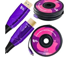 Spacetronik UHS AOC HDMI 2.1 optinis kabelis SH-OX800 80 m