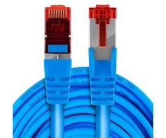 Spacetronik Kabelis RJ45 CAT 6 S/FTP AWG27 LSZH mėlyna 7.5m