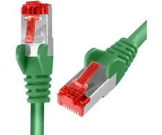 Spacetronik Kabelis RJ45 CAT 6 S/FTP AWG27 LSZH žalia 25m