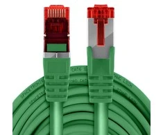 Spacetronik Kabelis RJ45 CAT 6 S/FTP AWG27 LSZH žalia 5m