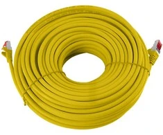 Spacetronik Kabelis RJ45 CAT 6 S/FTP AWG27 LSZH geltona 20m