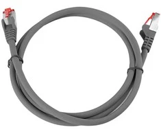 Spacetronik Kabelis RJ45 CAT 6 S/FTP AWG27 LSZH pilka 3m