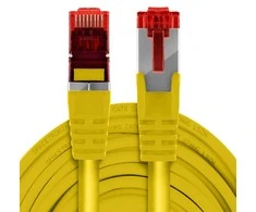Spacetronik Kabelis RJ45 CAT 6 S/FTP AWG27 LSZH geltona 3m