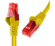 Spacetronik Kabelis RJ45 CAT 6 U/UTP AWG24 geltona 25m