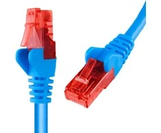 Spacetronik Kabelis RJ45 CAT 6 U/UTP AWG24 mėlyna 5m