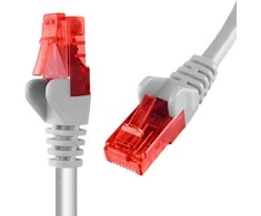 Spacetronik Kabelis RJ45 CAT 6 U/UTP AWG24 balta 3m