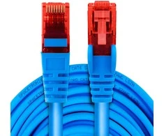 Spacetronik Kabelis RJ45 CAT 6 U/UTP AWG24 mėlyna 10m