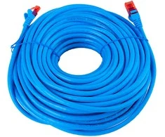 Spacetronik Kabelis RJ45 CAT 6 U/UTP AWG24 mėlyna 25m