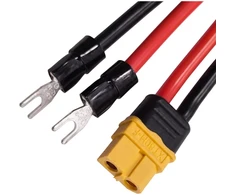 Spacetronik XT60 maitinimo kabelis, 1,5 m ilgio
