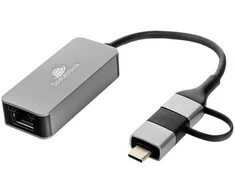 Spacetronik Karta LAN 2.5Gbps adapter USB-C USB 3.0 na RJ45