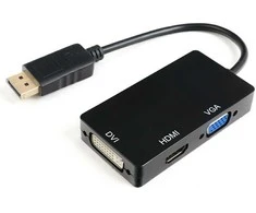 Spacetronik Kelių prievadų DisplayPort ir HDMI DVI VGA SPD-M01