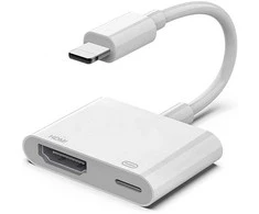 Spacetronik Kelių prievadų iPhone Lightning ir HDMI SPU-M04