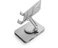 Spacetronik Kelių prievadų USB-C 10in1 telefono stovas SPE-PB03