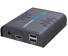 Spacetronik HDMI į IP keitiklis + KVM USB imtuvas - RX