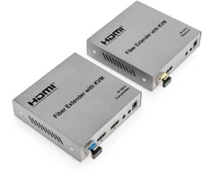 Spacetronik HDMI į optinio pluošto keitiklis SPH-FO11 KVM 4K 60Hz