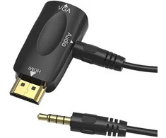 Spacetronik HDMI į VGA + garso keitiklis SPH-VA03