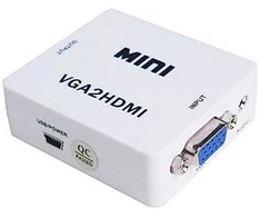 Spacetronik VGA + garso į HDMI keitiklis SPVA-H01