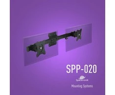 Spacetronik Išplėtimo laikiklis 2 VESA SPP-020B monitoriams