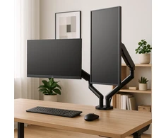 Spacetronik Spyruoklinis laikiklis 2 monitoriams 13-36" SPAF120B
