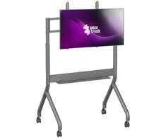 Spacetronik Elektrinis televizoriaus laikiklis ant ratukų 55-90" SPET05G