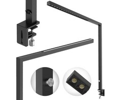 Spacetronik GLOW D22 Pro šoninė LED stalinė lempa, juoda