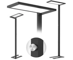 Spacetronik GLOW D24 Pro juodas kampinis LED toršeras