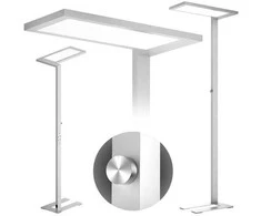 Spacetronik GLOW D24 Pro baltas kampinis LED toršeras