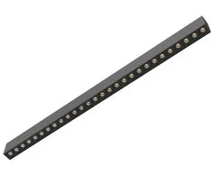 Spacetronik GLOW D22 Pro paviršinio montavimo LED lubinis šviestuvas, juodas