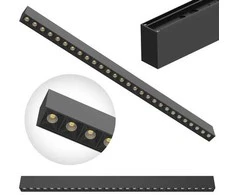 Spacetronik GLOW D22 Pro paviršinio montavimo LED lubinis šviestuvas, juodas