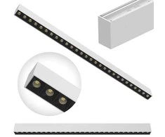 Spacetronik GLOW D22 Pro paviršinio montavimo LED lubinis šviestuvas, baltas
