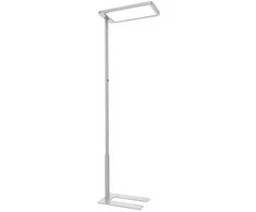 Spacetronik Pastatomas LED toršeras GLOW D20 sidabrinis