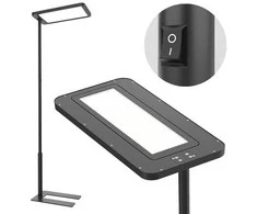 Spacetronik Pastatomas LED toršeras GLOW D20 juodas